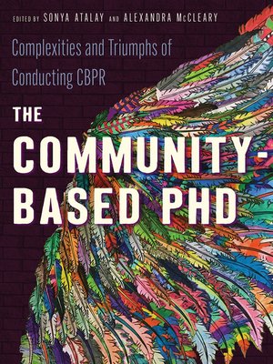 cover image of The Community-Based PhD